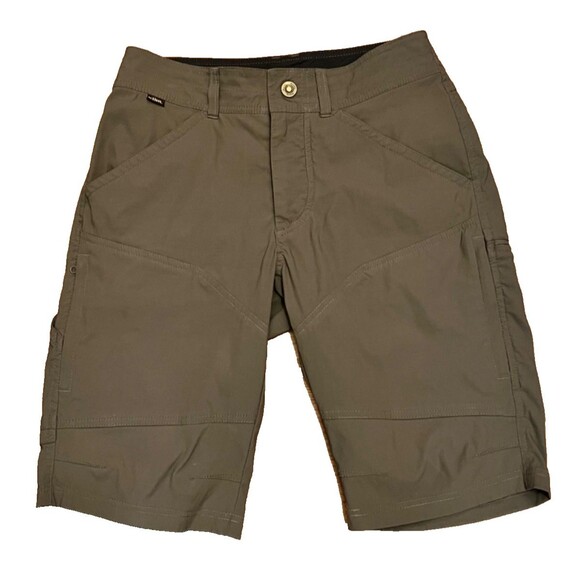 KUHL Olive Green Renegade Shorts Cargo Zipper Pockets Outdoors Hiking Men's 28 - Picture 1 of 8